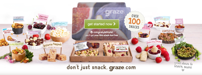 FREE healthy snack box + FREE shipping!
