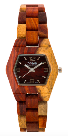 Tense Wooden Watch
