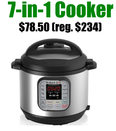 7-in-1 cooker only $78.50 (reg. $234)