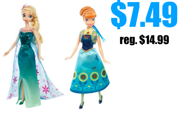 Elsa & Anna Dolls only $7.49