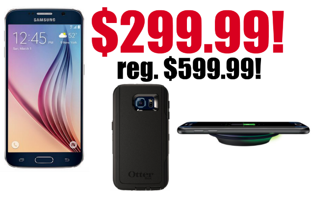 Samsung Galaxy S6 only $299.99!!