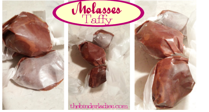 Molasses Taffy Recipe