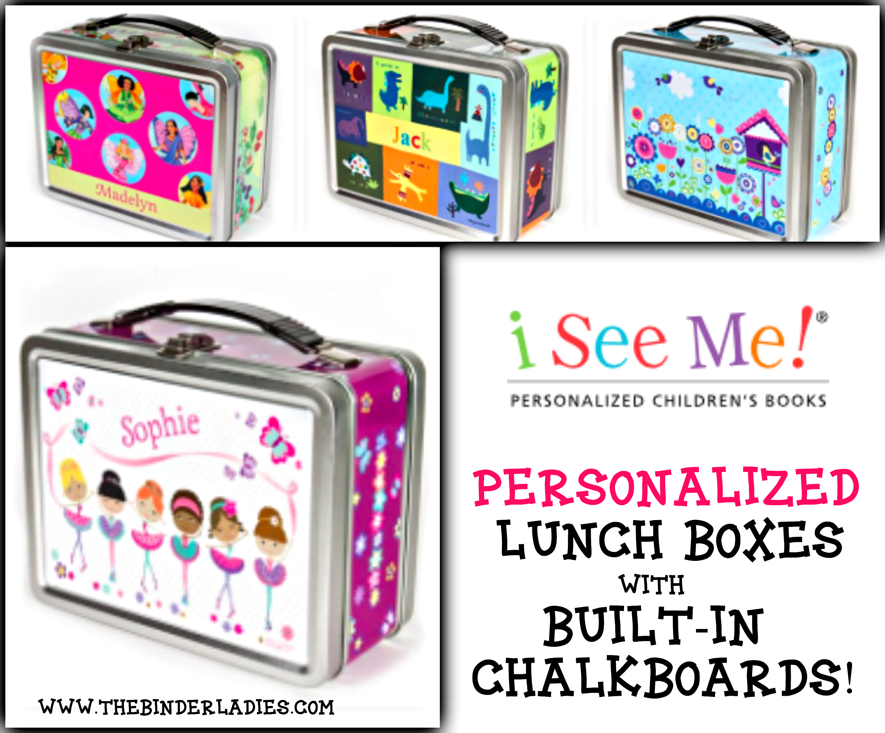 I See Me Personalized Lunch Boxes