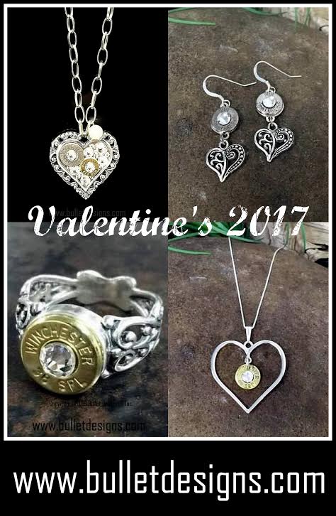 Bullet Designs Valentine's Day Jewelry