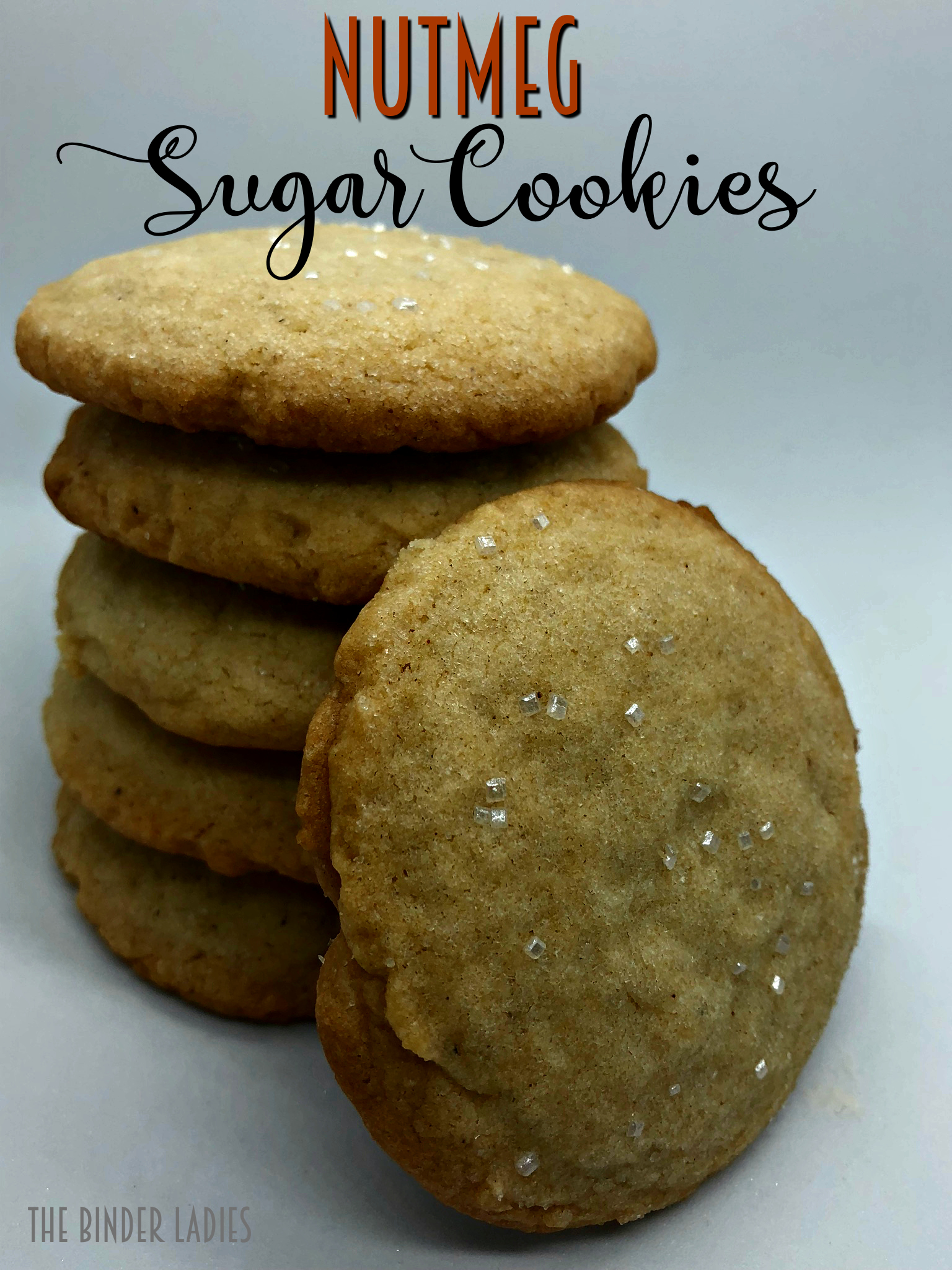 Nutmeg Sugar Cookies