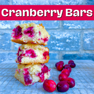 5-Ingredient Cranberry Bars